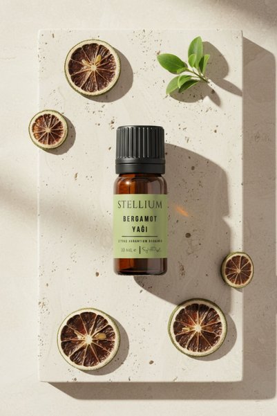 STELLIUM Bergamot 10 ml Essential Oil - Pure, Natural and Censer Fragrance
