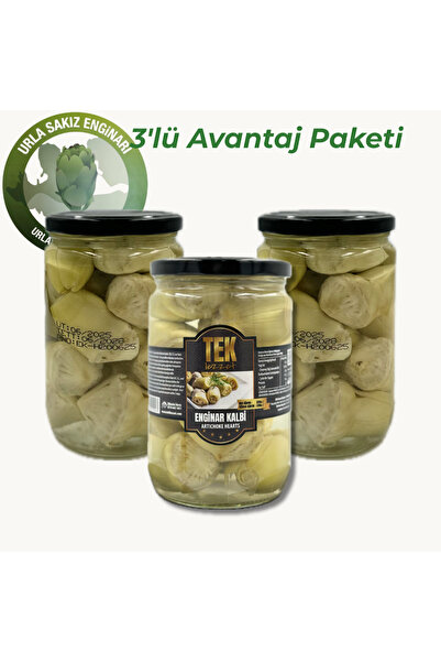 Tek Lezzet Küçük Enginar Kalbi - 3'lü Avantajlı Paket