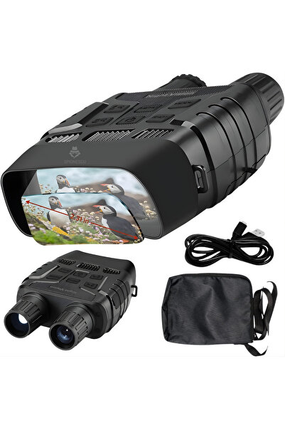 Spionescu Binoclu digital de vânătoare, vedere nocturnă 300m, înregistrare vi...