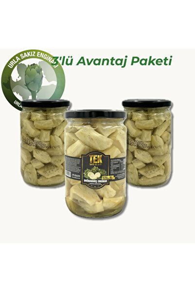 Tek Lezzet Yemeklik Enginar - 3'lü Avantajlı Paket