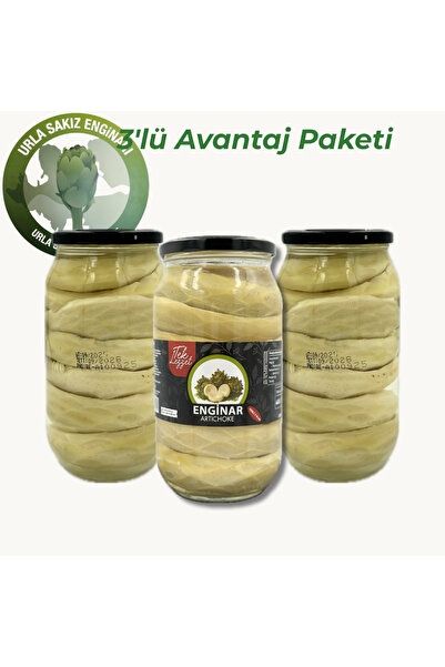 Tek Lezzet Büyük Enginar - 3'lü Avantajlı Paket. 7-9cm