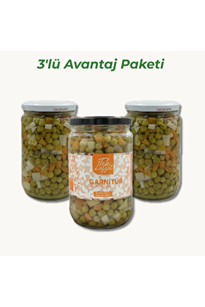 Tek Lezzet El Yapımı Garnitür - 3'lü Avantajlı Paket