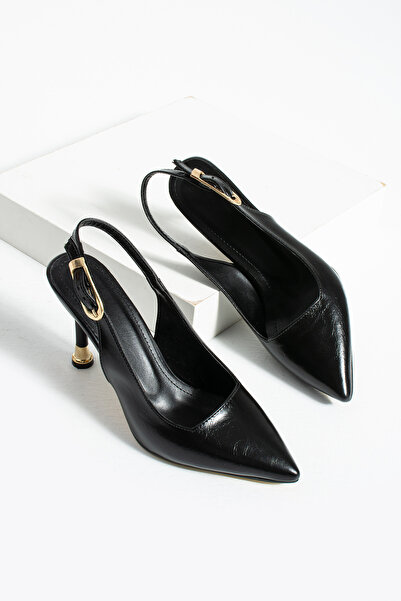 HVZ Exclusive Black Women's Heeled Shoes (8cm) Engagement, Promise, Wedding, ...