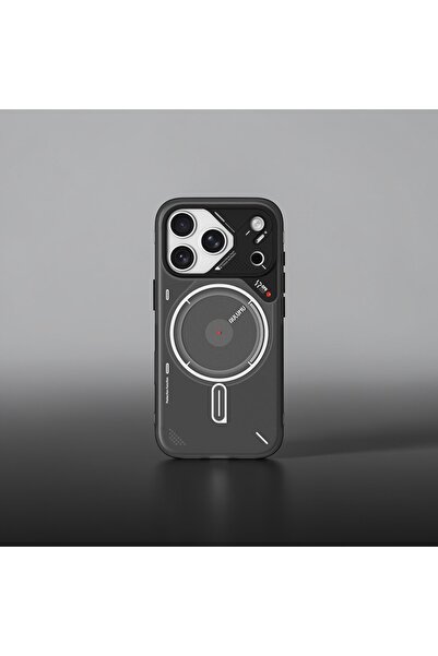 Mopal iPhone 17 Pro Max Uyumlu MagSafe Özellikli A17 Frosted Kılıf