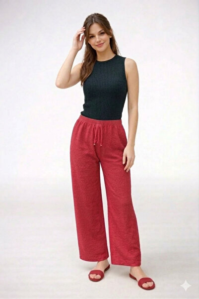 rushana Women's Plus Size Loose Wide-Leg Comfortable Pants with a Flowy Fabric