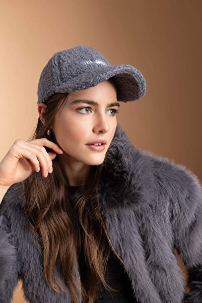 DeFacto Women's Plush Hat A6376Ax23Wn