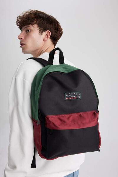 DeFacto Ανδρικό υδατοαπωθητικό υφασμάτινο σακίδιο πλάτης A9888AXNS