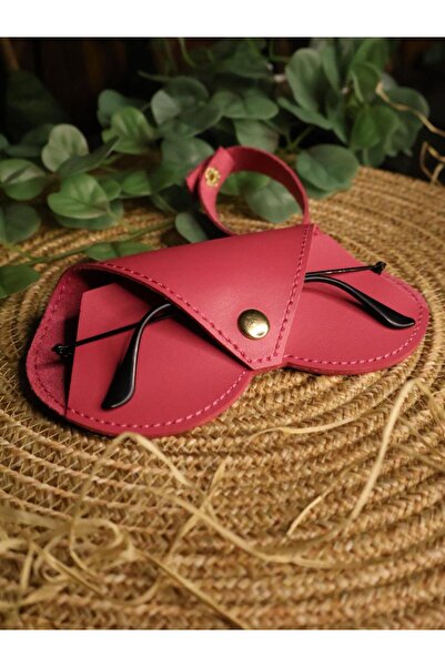 Hanging Glasses Case Heart Model ( Fuchsia Pink)