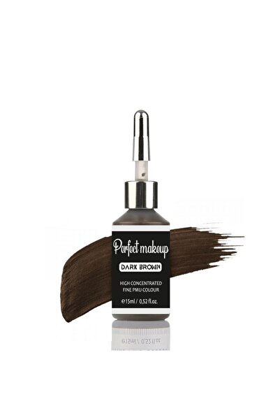 Perfect Makeup Kalıcı Makyaj Boyası - Dark Brown (koyu Kahverengi) 15ml