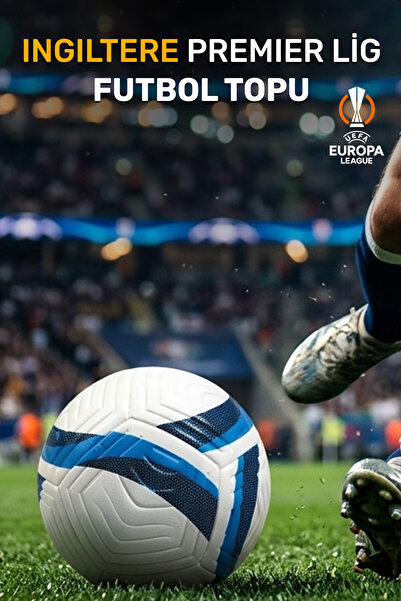 Hsport Premier Lig Dikişli Halısaha ve Çim Zemine Uygun Sert Futbol Topu Topr...