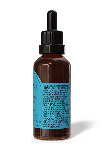 Yağevi Jojoba Yağı 50ml %100 Saf - Soğuk Sıkım