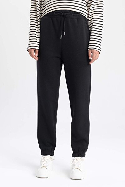DeFacto Jogger Kalın Sweatshirt Kumaşı Eşofman Altı