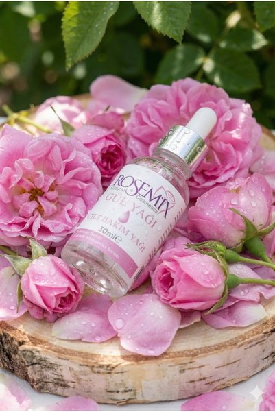 ROSEMIX Natural Rose Oil Anti-Aging and Pore-Tightening Skin Care Serum 30 ml