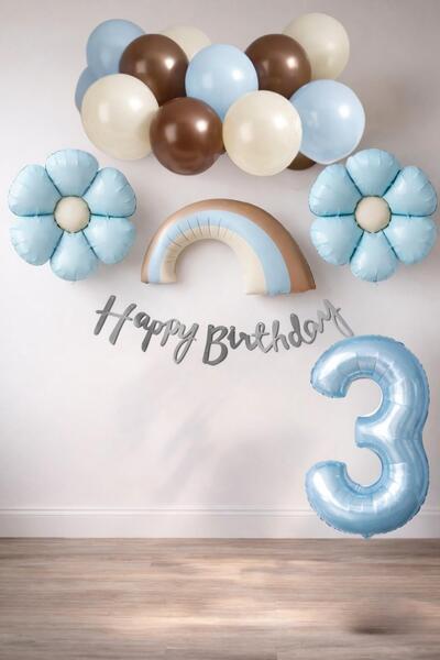 Patladı Gitti Ретро 3 роки Ромашка Тематичний Набір для хлопчика на День наро...