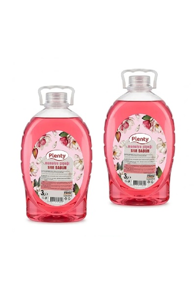 Plenty Liquid Soap Magnolia Flower 3 Liters 2 Pcs