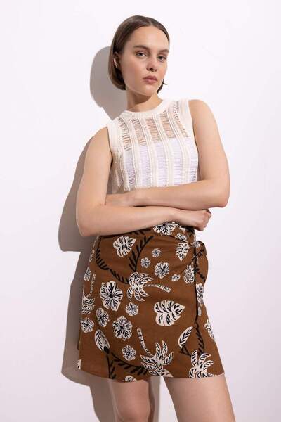 DeFacto Regular Fit Crew Neck Crochet Undershirt A7821Ax23Sm