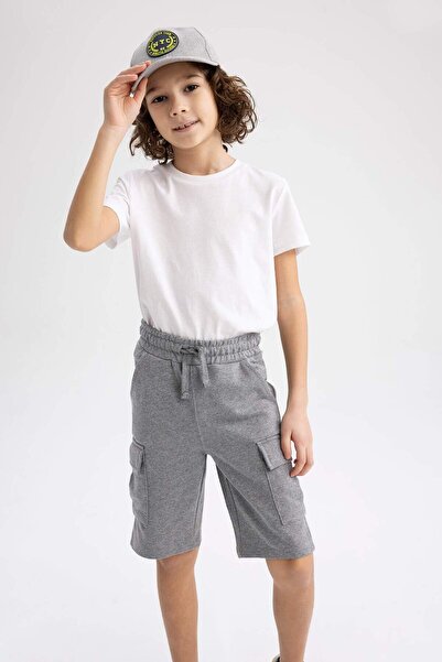 DeFacto Cargo-Shorts für Jungen mit Taschen Z5539A623SM