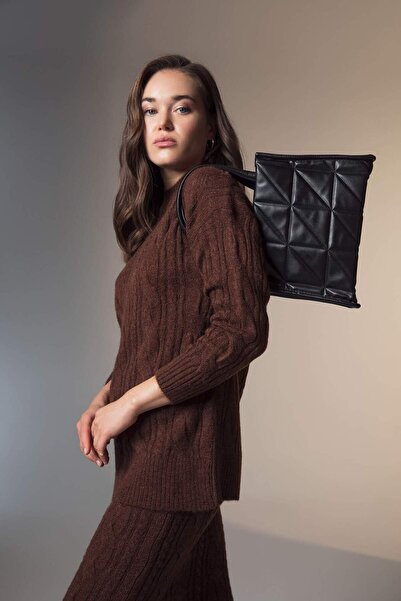 DeFacto Women's Faux Leather Handbag Z8097Azns