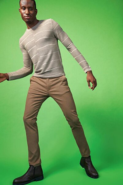 DeFacto Slim Fit Chino Pants R7384Az21Wn