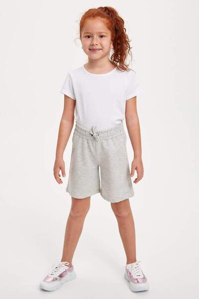 DeFacto Dívčí šněrovací bermudy M7032A622SP