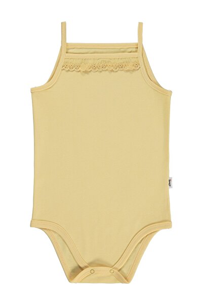 Civil Baby Ιμάντας από σχοινί D Δαντέλα για κορίτσια 12-24 μηνών - Κίτρινο