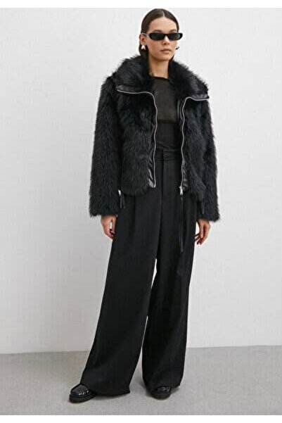 LYCIA DERİ GARNİLİ SUNİ KÜRK