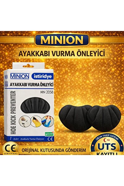 Minion İstiridye Şekilli Ayakkabı Vurma Önleyici Topuk Yastığı