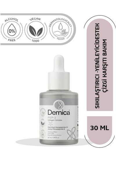 Dernica PEP-2 Collagen Complex - Kırışıklık Karşıtı & Sıkılaştırıcı Yoğun Bak...