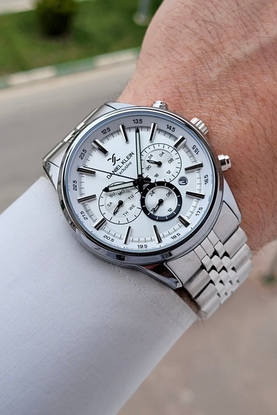 Daniel Klein Gray Color Adjustable Cord 43 mm 5 Atm Men's Wristwatch