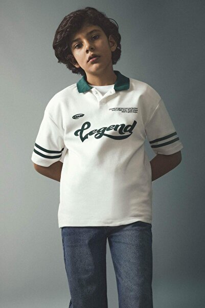 DeFacto Short Sleeve Polo T-Shirt (26 Sm)