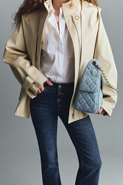 DeFacto Kadın Süet Omuz Çantası G7671AXNS