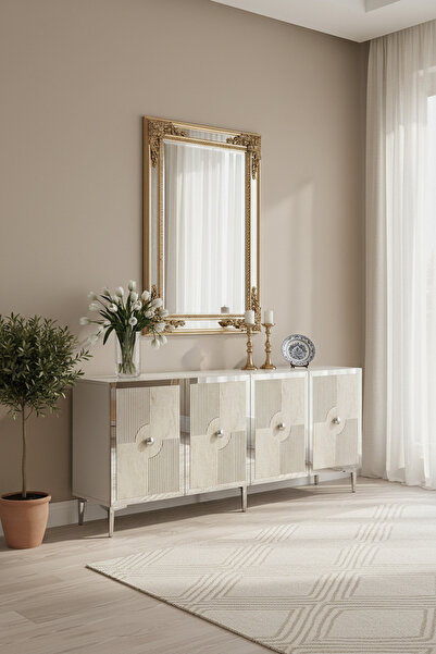 zetuna home KA1811BTS KONSOL, ÇOK AMAÇLI DOLAP, KAHVE KÖŞESİ VE TV SEHPASI BE...