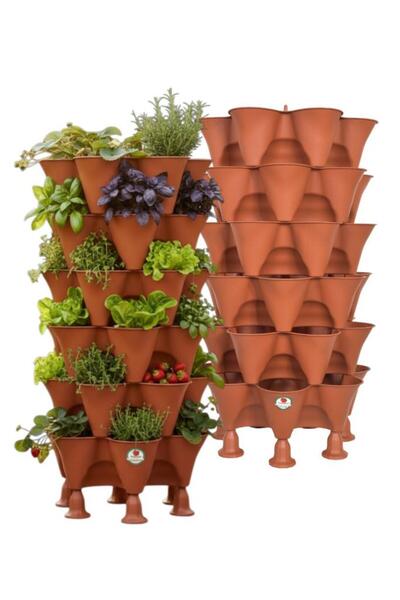 Bahçe kulesi Yediveren - Evde Tarım Katlı Saksı