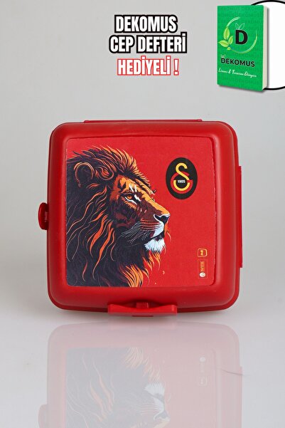 Galatasaray "DEKOMUS CEP DEFTERİ HEDİYELİ" YENİ SEZON LİSANSLI 2 KATLI BESLEN...