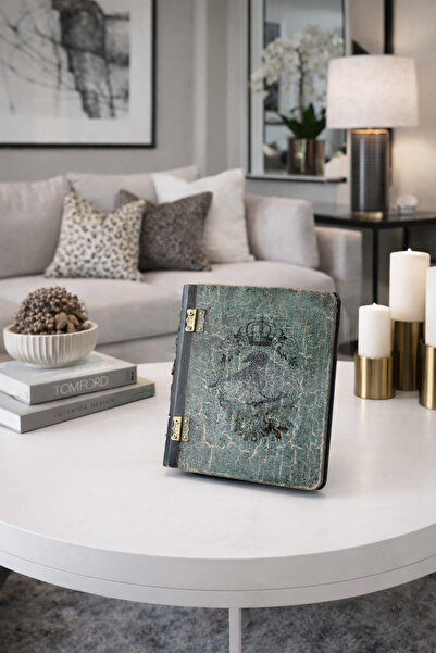 IremTasarimAtolyesi Ev Dekorasyon Ahşap Kitap Kutu Özel Tasarım