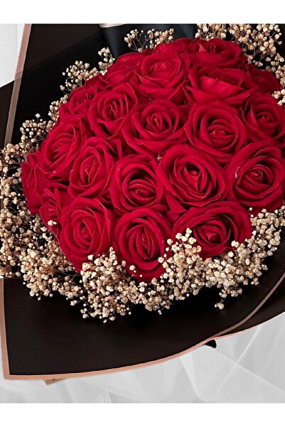 Tefa Hediyelik Gül Kız İsteme Çiçeği,Söz Çiçeği,Nişan Çiçeği 25 Adet kokulu m...