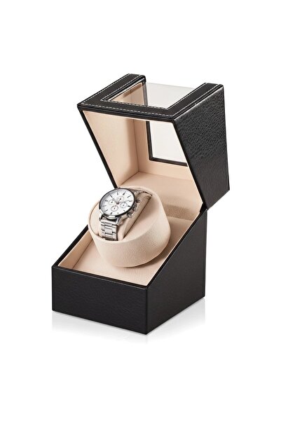 iUni Cutie automată pentru înfășurarea ceasurilor, Înfășurare ceasuri, Negru-...