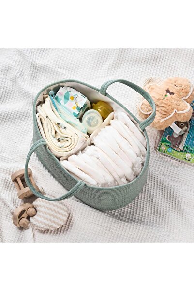 Arabest Diaper Caddy Organizer, Empty Gift Basket for Newborn Essentials, Bab...