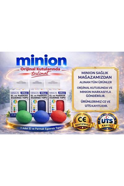 Genel Markalar 3 Sertlikte Ameliyat Sonrası El Sıkma Egzersiz Top Seti Stres ...