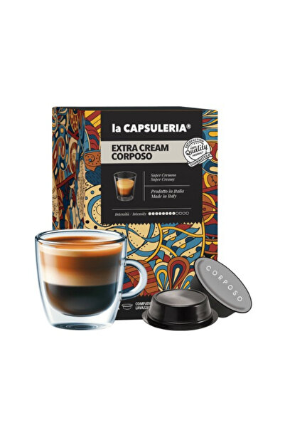 La Capsuleria Cafea Mio Cremă Extra, 16 capsule compatibile Lavazza®* a Modo ...
