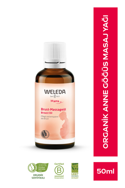 Weleda Organik Göğüs Masaj Yağı 50ml