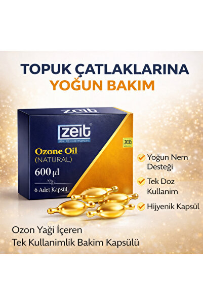 ZEIT Topuk Çatlağı ve Ayak Kuruluğu İçin Ozonlanmış Zeytinyağı Ayak Bakım Kap...