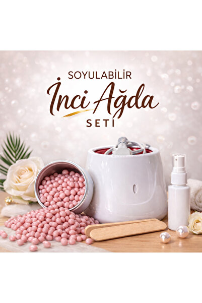 Depilissima İnci Ağda Seti Talco Rose 8680738483546