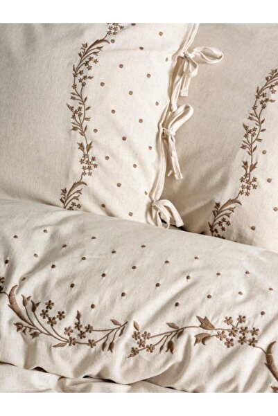 Cotton Box Cotton linen double bedding set pelias