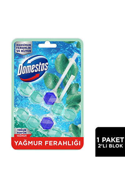 Domestos Tuvalet Bloğu Yağmur Ferahlığı 100 G x1