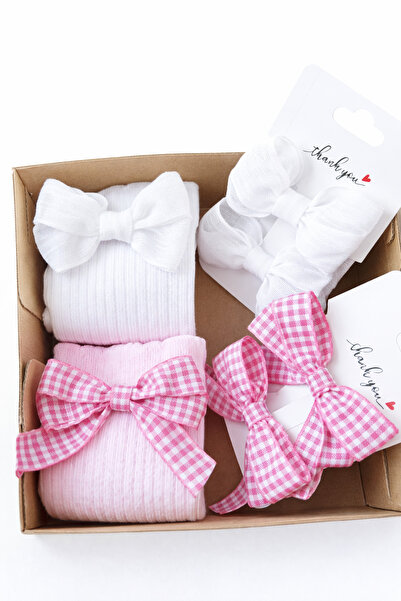 Moonys Socks Collection مجموعة جوارب وإبزيم من السلسلة الخاصة للفتيات الصغيرا...