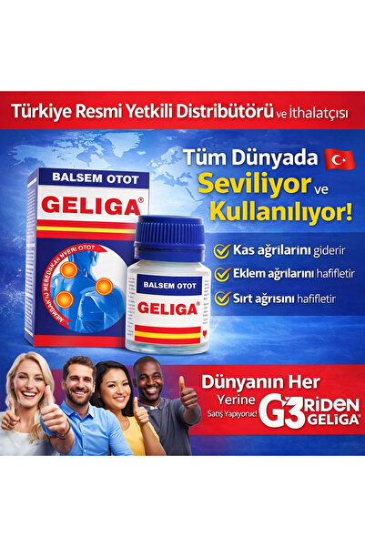 GELIGA بلسم أوتوت 10 جرام - كريم تدليك مسكن للألم، بلسم