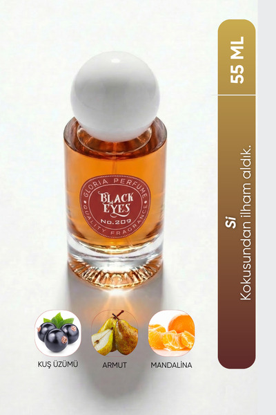 Gloria Perfume Black Eyes 55 ml Edp Kadın Parfüm