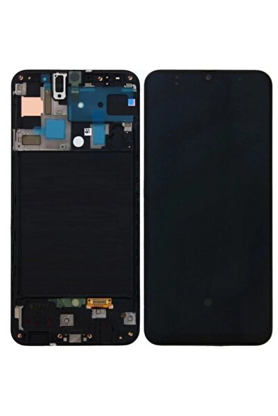 OEM شاشة LCD شرائحية سوداء لهاتف سامسونج جالاكسي A30