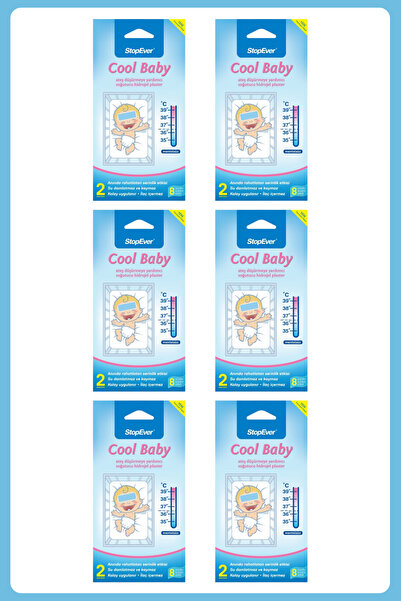 StopEver Cool Baby Ateş Düş.yard. 6'lı